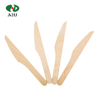 Couteau jetable en bois cuisine pleine taille sculpture enfants facile et pratique