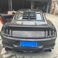 Coffre en fibre de carbone de style WCDG de haute qualité pour Ford Mustang 2015-2018, couvercle de coffre en fibre de carbone