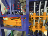 Machine automatique de fabrication de blocs de pavé et de briques QT5-15, contrôlée par PLC, ligne de production de briques en béton à haute productivité
