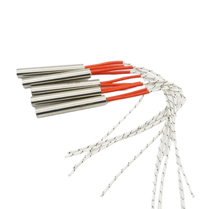 Calentador de cartucho de 220V, 6mm, 8mm, 10mm, tubo calefactor de resistencia de cabezal único para moldeado en la industria del embalaje - Product Image 1