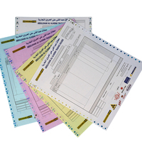 Vente en gros 1 2 3 4 5 6 plis 9.5x11 pouces ordinateur continu Rame Ncr auto-copie 50gsm 60gsm 75g papier autocopiant