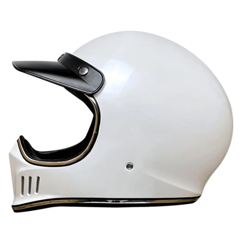 Chooyou 2022 배터리 전기 자동차 레트로 헬멧 사계절 남성과 여성 전체 얼굴 헬멧 오토바이 헬멧