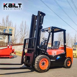 Chariot élévateur de 3 tonnes avec pneus pleins pour la manutention en entrepôt - Product Image 3