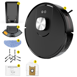 Robot Aspirador GV2L-SJ con Navegación LDS, Succión de 3500Pa, Base de Autovaciado, Control por App y Voz, Aspiradora y Mopa Inteligente - Product Image 6