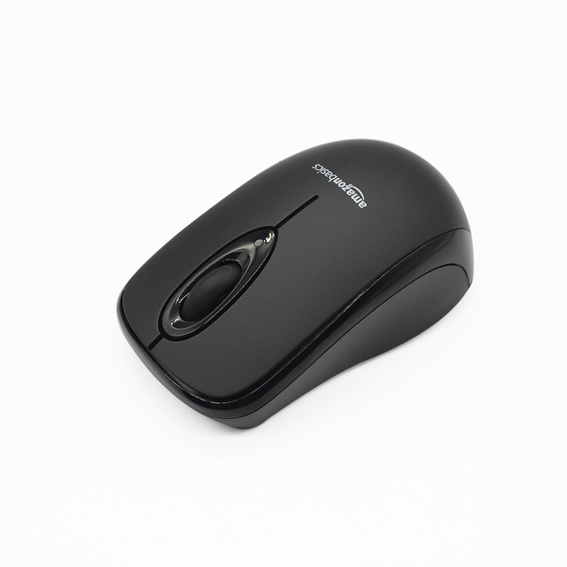 2.4GHz Wireless Mouse with Nano USB Receiver, 1200DPI 3-Button, Smart Power Saving Auto-Sleep & Wake, for Laptop