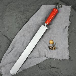 35mm Ultra-Wide <strong>Sharpening</strong> <strong>Steel</strong> 12 Inch Heavy-Duty Honing <strong>Steel</strong> Flat Honing Rod <strong>for</strong> Butcher <strong>Knives</strong> and Chef <strong>Knives</strong> - Product Image 2