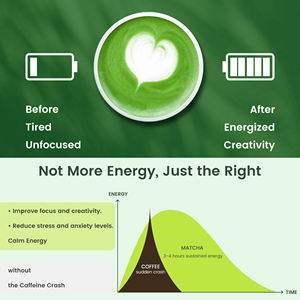 Matcha Japonés Uji Premium en Polvo, Grado Ceremonial para la Ceremonia Tradicional del Té, Té Verde Orgánico en Polvo de Kioto, Japón - Product Image 5