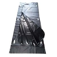 Sac pour corps en PVC PEVA OEM pour adultes, avec fermeture éclair, pour utilisation en morgue hospitalière