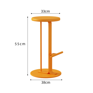 Tabouret haut <span class=keywords><strong>de</strong></span> <span class=keywords><strong>bar</strong></span> <span class=keywords><strong>de</strong></span> style italien moderne <span class=keywords><strong>chaise</strong></span> avant <span class=keywords><strong>de</strong></span> bureau design créatif pour la maison usage commercial cuisine en bois extérieur d'hôtel - Product Image 1
