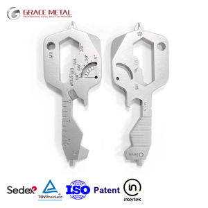 Tốt Nhất Khuyến Mại Kim Loại Keychain Thông Minh Công Cụ Chìa Khóa Đa Chức Năng Đa Công Cụ Chìa Khóa - Product Image 1