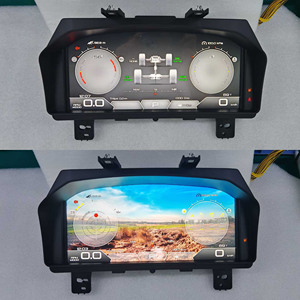 หน้าจอแสดงผลดิจิตอล LCD ขนาด 13.1 นิ้ว สำหรับแผงหน้าปัดรถยนต์ แสดงผลแบบเสมือนจริง พร้อมมาตรวัดความเร็ว สำหรับรถ Dodge Ram 1500 ปี 2013-2018 - Product Image 2