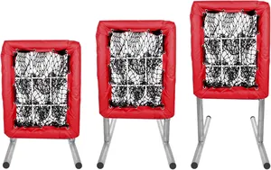 Red de lanzamiento de softbol BP03A <span class=keywords><strong>con</strong></span> marco de acero galvanizado y red de poliéster para equipo de entrenamiento profesional de béisbol. - Product Image 3