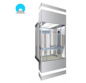 Mesin traksi tanpa gigi penggerak AC lift penumpang 10 orang Jepang Fuji Modern untuk penggunaan rumah luar ruangan bisnis diproduksi - Product Image 4