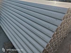 Tuyau de drainage en PVC perforé de 100 mm, construction flexible, épaisseur de 2 mm, tuyau en plastique moulé durable, connexion par colle, tubes en plastique - Product Image 6