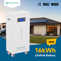 Batterie au lithium solaire 15 kWh 16 kWh 51,2 V 300 Ah 314 Ah pour système solaire domestique 48 V – Station de stockage d'énergie