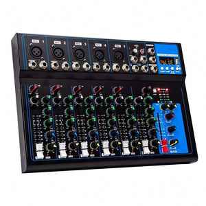 Console de Mixage Audio Numérique Professionnelle Gooermi F71 RTS USB pour Karaoké et Amplificateur, avec Mélangeurs de Musique Numériques - Product Image 6