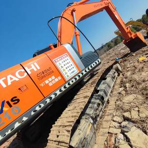 Excavadora de Orugas Usada Hitachi Zx210-3 de 21t, Motor Japonés Hitachi, Maquinaria de Excavación de Segunda Mano - Product Image 2