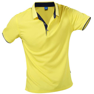 Venta al por mayor, OEM 2021, moda personalizada para hombre, Polo de lí<span class=keywords><strong>nea</strong></span> <span class=keywords><strong>a</strong></span> rayas con Pin rojo, camisetas con collares - Product Image 3