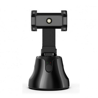 Support de téléphone intelligent avec suivi automatique du visage, stabilisateur de cardan, trépied IA, perche à selfie, télécommande pour prise de vue, rotation 360°