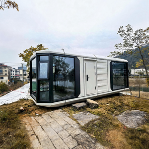 โครงการโรงแรมหรู CGCH T-28 บ้านแคปซูลอวกาศรับรองมาตรฐาน CE บ้านพักสำเร็จรูปสำหรับแกลมปิ้ง ห้องพักแบบโมดูลาร์กระจกพาโนรามา รีสอร์ท T-28 T - Product Image 3