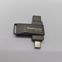 3.0 32gb 64gb 128gb 512gb Type C Otg Usb Flash Stick dengan logo ukiran laser
