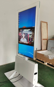 Kệ Đứng Sàn 43 55 Inch Bảng Hiệu Kỹ Thuật Số Màn Hình LCD Siêu Mỏng Hai Mặt Hai Mặt Siêu Mỏng - Product Image 6