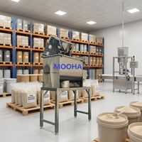 Mélangeur à ruban horizontal industriel pour poudres, farine, assaisonnements, condiments, talc, aliments, 500L