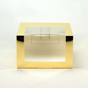 Bán buôn biểu tượng tùy chỉnh sang trọng có thể gập lại bao bì giấy Mũ bóng chày Mũ snapcap hộp với cửa sổ nhựa rõ ràng - Product Image 4