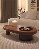 Table basse en bois massif, table à thé, salon, maison, forme spéciale, nouvelle table basse simple