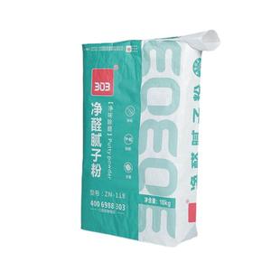 Bolsa de válvula adhesiva de azulejo multipared personalizada Material de construcción saco de cemento papel Kraft para <span class=keywords><strong>mortero</strong></span> de yeso Industrial para productos químicos - Product Image 1