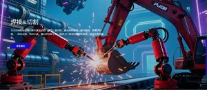 Robot industriel six axes Xinsong, portée du bras 1465 mm, charge utile 12 kg, adapté aux stations de soudage - Product Image 2