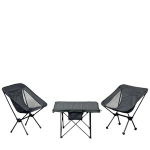 Sedia e Tavolo Pieghevoli Stile Glamping per Esterni - Kit Completo con Borsa Portaoggetti, Tavolo Avvolgibile per Pesca e Campeggio - Product Image 5