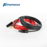 PNTECH Solarkabel-Steckverbinder PV005 XT60 10AWG 6mm² Verzinntes Kupfer DC-DC 500V 30A für Kraftwerke IP65 IEC 131 Flammbeständig