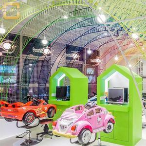 Sedia da barbiere per bambini taglio dei capelli con sollevamento sedia rotante <span class=keywords><strong>parrucchiere</strong></span> sgabello da <span class=keywords><strong>parrucchiere</strong></span> per bambini sedia da auto per cartoni animati - Product Image 4