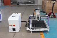 Machine de gravure CNC de petite taille pour le travail du bois, de bureau et mobile, haute efficacité, ACCTEK AKG 6090, artisanat du bois, matériaux en bois et en acrylique