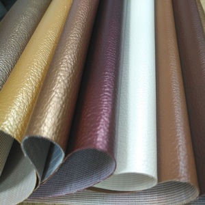 Rouleau de similicuir synthétique en PVC gaufré avec support en tricot de luxe moderne et personnalisé pour la fabrication de sièges et de chaussures de voiture de canapé - Product Image 3