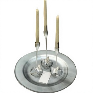 Superior Quality <b>Gold</b> Metal Iron Handmade Eco-Friendly Modern Design <b>Candlestick</b> <b>Holder</b> Stylish Home Decoration Customizable - Product Image 1