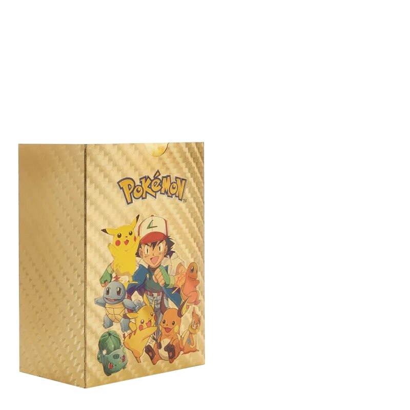110PCS English Pokemon Gold Card Pack - Rare Collection 110PCS English Pokemon Gold Card Pack - Rare Collection