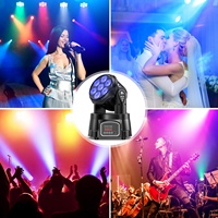 U'King 70W Solución Integral Efecto de Iluminación RGBW para DJ y Discoteca, Luz de Escenario con Cabezas Móviles LED