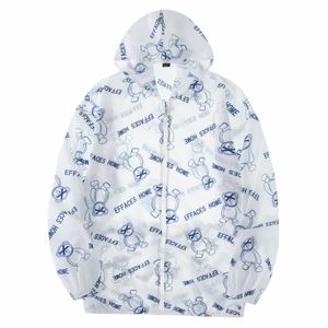 Customized logo Two-in-one Summer sun protection clothing Korean version of the trend of youth loose men's <b>tops</b> 2025 anti-UV - Product Image 2