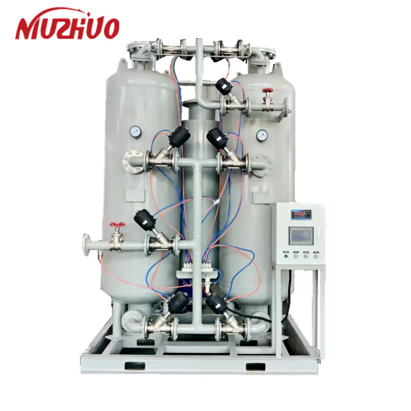 NUZHUO Leading Product Nitrogen Gas Plant Automatic Operate N2 Making Plant For Material Processing