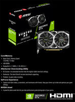 Stock GTX 1660 SUPER GAMING X Carte graphique 6 Go GDDR6 Mémoire 128 bits Support GPU Machine avec prix bon marché
