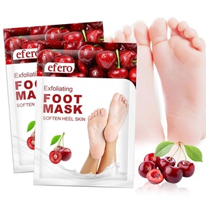 OEM, masque exfoliant à la cerise, hydratant et blanchissant pour les <span class=keywords><strong>pieds</strong></span>, chaussettes pelables pour adultes, huile et crème tricotées pour les <span class=keywords><strong>pieds</strong></span>, OEM/ODM - Product Image 6
