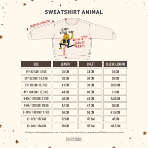 ลายกราฟิกสัตว์แสนสนุกทำให้เสื้อสเวตเชิ้ตตัวนี้เป็นตัวเลือกที่สดใสสำหรับวันสบายๆ พร้อมช่วยให้ลูกน้อยของคุณรู้สึกอบอุ่นและสบาย - Product Image 6