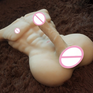 Gemaakt In China Super Lang Realistisch Echt Gevoel Stuwende Dildo Half Body Pop Voor Vrouwen Levensechte Pennis Seksspeeltjes Volwassen Product - Product Image 5