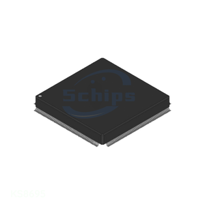 ชิ้นส่วนอิเล็กทรอนิกส์ 208 BFQFP KS8695 แบบฝังตัว ของแท้ - Product Image 1