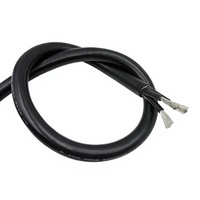 Cable de Alimentación Blindado UL2586 DC 3 * 8AWG, Cobre Estañado, Aislamiento de PVC, IP44, 0.6 KV, Cable Fotovoltaico y de Comunicación