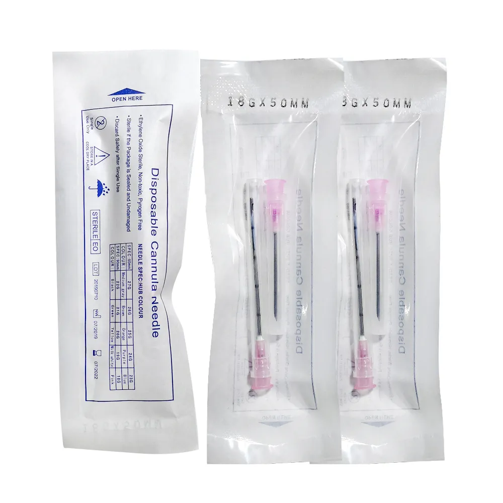 Disposable Blunt Tip Needle Injection Needle14g 27g 25g 30g Fine Micro Cannula