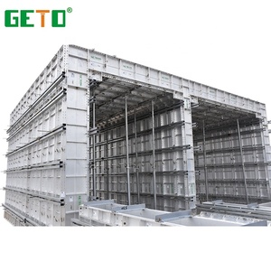 Prefab Nhà Trọng Lượng Nhẹ Vật Liệu Xây Dựng Nhôm Tường Ván Khuôn Kim Loại Silo Bê Tông Hình Thức Cho Nhà Ở - Product Image 3