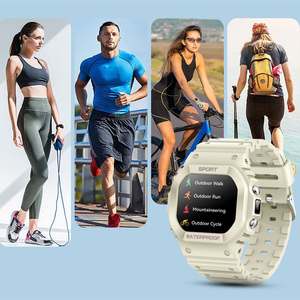 LC31 Blue Tooth Call Smart Watch Men Women IP68 Waterproof Sports Health Message Push Smartwatch <b>LED</b> Flashlight Compass <b>Clock</b> - Product Image 5